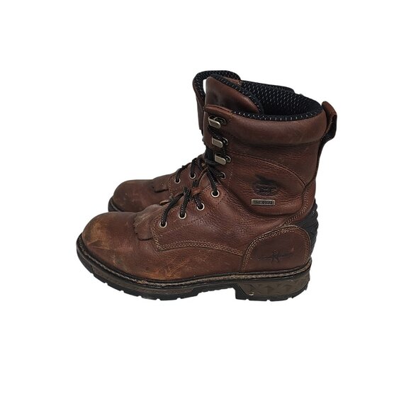 Georgia Boot Men\'s GB00309 Carbo-Tec LT Waterproof Work Boot Soft Toe Brown 9.5M